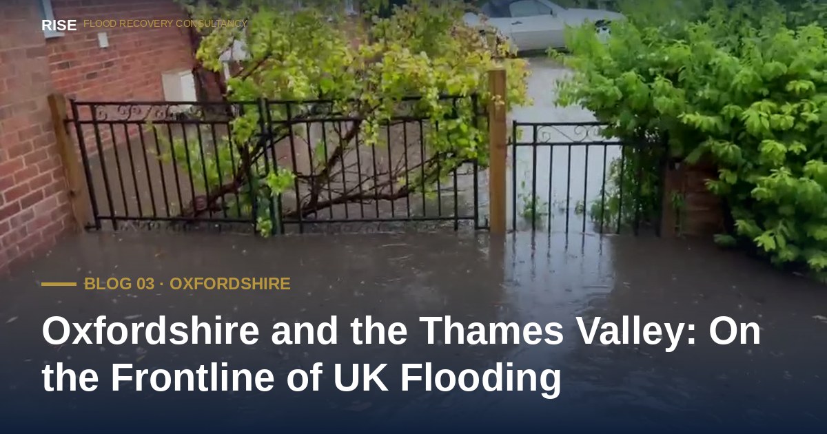 Flooding in Oxfordshire